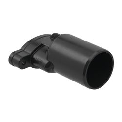 Geberit Anschlussstutzen, d 50mm für Varino Balkoneinlauf 13x13cm, Schwarz... GEBERIT-243969161 4025416437017 (Abb. 1)