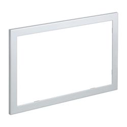 Geberit Sigma 60 Drückerplatte, Abdeckrahmen für verchromt, gebürstet, easy-to-clean... GEBERIT-115641GH1 4025416547037 (Abb. 1)
