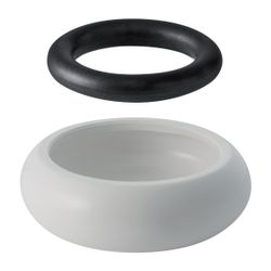 Geberit Spülbogenaußenverbinder Außendurchmesser 44mm, Alpinweiß... GEBERIT-119644111 4025416008521 (Abb. 1)
