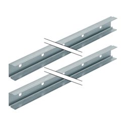 Geberit Duofix Set Systemschiene 300x5x3,4cm, 2 Stück... GEBERIT-111979001 4064746058820 (Abb. 1)