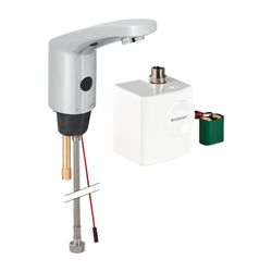 Geberit Typ 185 Waschtischarmatur Generatorbetrieb, Hochglanz verchromt, ohne Mische... GEBERIT-116335211 4025416149392 (Abb. 1)