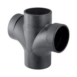 Geberit Silent db20 Bogenabzweig 88,5 Grad zweifach d 90mm, d1 90mm... GEBERIT-308082141 4025416503958 (Abb. 1)