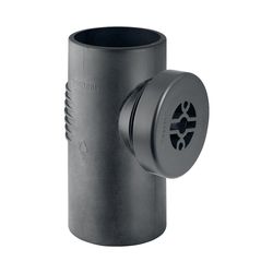 Geberit Silent db20 Reinigungsstück 90 Grad mit runder Serviceöffnung Außendurchmess... GEBERIT-310334141 4025416310730 (Abb. 1)