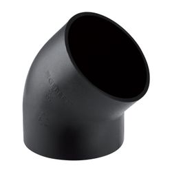 Geberit PE Bogen 45 Grad, Außendurchmesser 110mm... GEBERIT-367045161 4025416030539 (Abb. 1)