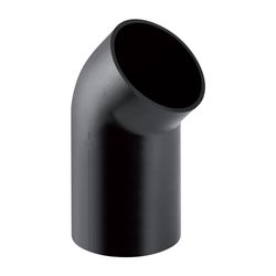 Geberit PE Bogen mit langem Schenkel 45 Grad, Außendurchmesser 110mm... GEBERIT-367046161 4025416030553 (Abb. 1)