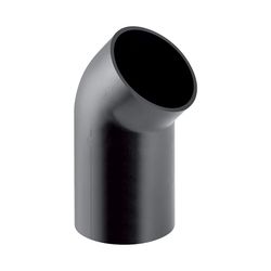 Geberit PE Bogen mit langem Schenkel 45 Grad, Außendurchmesser 110mm... GEBERIT-367046161 4025416030553 (Abb. 1)