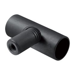 Geberit Silent db20 Abzweig 90 Grad für Apparateanschluss, rechts d 90mm, d1 56mm, d... GEBERIT-308052141 4025416144328 (Abb. 1)