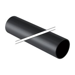Geberit PE Rohr DN 250 Außendurchmesser 250mm Innendurchmesser 230,6mm Wandstärke 9,... GEBERIT-371050160 4025416490722 (Abb. 1)