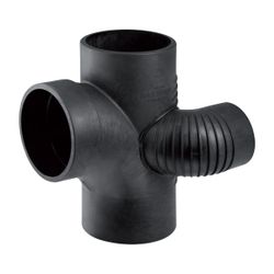 Geberit Silent db20 Schachtbogenabzweig 88,5 Grad links, d 110mm, d1 90mm, d2 75mm... GEBERIT-310872141 4025416171270 (Abb. 1)