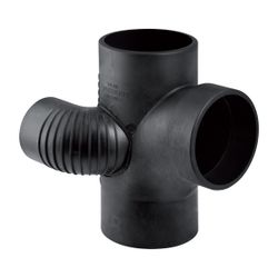 Geberit Silent db20 Schachtbogenabzweig 88,5 Grad rechts, 110x90x56mm... GEBERIT-310875141 4025410100535 (Abb. 1)