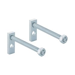 Geberit Set Gewindestangen M12, gekröpft, 2 Stück... GEBERIT-240284001 4025416096856 (Abb. 1)
