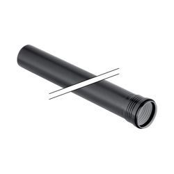 Geberit Silent-PP Rohr mit Muffe Außendurchmesser 75mm, Länge 100cm... GEBERIT-390304141 4025416936589 (Abb. 1)