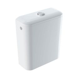 Geberit iCon Square Aufputzspülkasten aufgesetzt, 2-Mengen-Spülung, Wasseranschluss ... GEBERIT-228950600 4022009329506 (Abb. 1)
