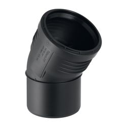 Geberit Silent-PP Bogen 30 Grad, Außendurchmesser 125mm... GEBERIT-390621141 4025416084181 (Abb. 1)