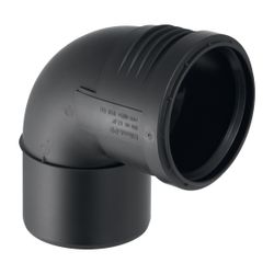 Geberit Silent-PP Bogen 87,5 Grad, Außendurchmesser 160mm... GEBERIT-390724141 4025416084136 (Abb. 1)