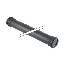Geberit Silent-PP Rohr mit zwei Muffen Außendurchmesser 40mm, Länge 300cm... GEBERIT-390114141 4025416936053 (Abb. 1)