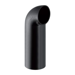 Geberit PE Bogen 90 Grad mit langem Schenkel, kleinem Radius 90 Grad, Außendurchmess... GEBERIT-367876161 4025416032823 (Abb. 1)