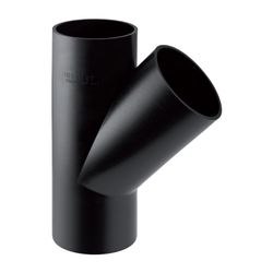 Geberit PE Abzweig 45 Grad, d 125mm, d1 90mm... GEBERIT-368130161 4025416033462 (Abb. 1)