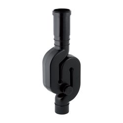 Geberit PE Schneckengeruchsverschluss mit Serviceöffnung d 75mm... GEBERIT-365813161 4025416028192 (Abb. 1)