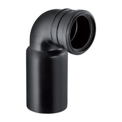 Geberit PE Anschlussbogen 90 Grad für Wand-WC Außendurchmesser 110mm... GEBERIT-367070161 4025416160946 (Abb. 1)