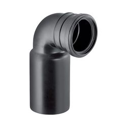 Geberit PE Anschlussbogen 90 Grad für Wand-WC Außendurchmesser 110mm... GEBERIT-367070161 4025416160946 (Abb. 1)