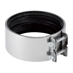Geberit Übergangsspannverbinder d 89–90mm, d min. 89mm, d max. 90mm, d1 89–90mm, d1 ... GEBERIT-359438002 4025410099846 (Abb. 1)