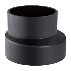 Geberit PE Reduktion exzentrisch, kurz, d 125mm, d1 50mm... GEBERIT-368561161 4025416033790 (Abb. 1)