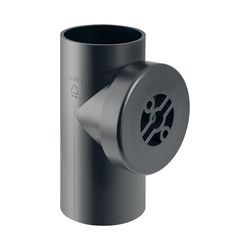 Geberit PE Reinigungsstück 90 Grad mit runder Serviceöffnung Außendurchmesser 90mm... GEBERIT-366451161 4025416029274 (Abb. 1)