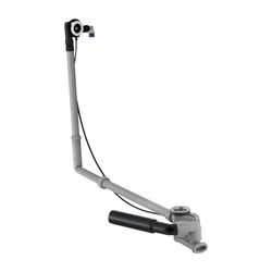 Geberit Badewannenablauf mit Drehbetätigung, Zulauf, Länge 73cm Außendurchmesser 40/... GEBERIT-150701006 4025410568359 (Abb. 1)