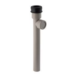 Geberit Überlaufrohr mit Zusatzanschluss, Manschette granitgrau... GEBERIT-150245061 4025416072997 (Abb. 1)