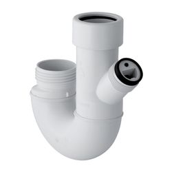 Geberit Doppelkammergeruchsverschluss für Geräteanschluss, d 48mm, G 1", Alpinweiß... GEBERIT-252053111 4025416052791 (Abb. 1)