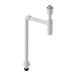 Geberit Tauchrohrgeruchsverschluss für Waschbecken, Ventilrosette, Manschette Abgang... GEBERIT-151028111 4025416706359 (Abb. 1)