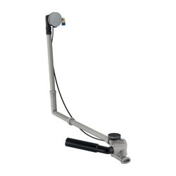 Geberit Badewannenablauf, Drehbetätigung, Zulauf, Länge 73cm, Fertigbauset Hochglanz... GEBERIT-150711216 4025410580160 (Abb. 1)