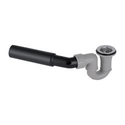 Geberit Duschwannenablauf d 52mm, Anschlussbogen, d 50mm, d1 40mm... GEBERIT-150058001 4025416013440 (Abb. 1)