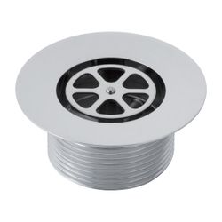 Geberit Ablaufventil mit Rundgewinde, Hochglanz verchromt... GEBERIT-152301211 4025416018476 (Abb. 1)