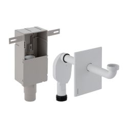 Geberit Set Unterputz-Geruchsverschluss für Waschbecken, Abgang horizontal Außendurc... GEBERIT-151120111 4025416665250 (Abb. 1)