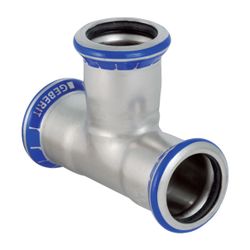 Geberit Mapress Edelstahl T-Stück egal LABS-frei, d 76.1mm... GEBERIT-81009 4024723810094 (Abb. 1)
