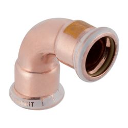 Geberit Mapress Kupfer Bogen Gas 90 Grad, Außendurchmesser 54mm... GEBERIT-34506 4024723345060 (Abb. 1)