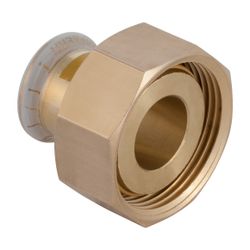 Geberit Mapress Kupfer Übergang mit Überwurfmutter Gas CW602N, d 22mm, G 1 1/8″... GEBERIT-34556 4024723345565 (Abb. 1)