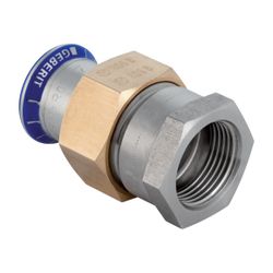 Geberit Mapress Edelstahl Übergangsverschraubung mit Innengewinde LABS-frei, d 35mm, Rp ... GEBERIT-85307 4024723853077 (Abb. 1)