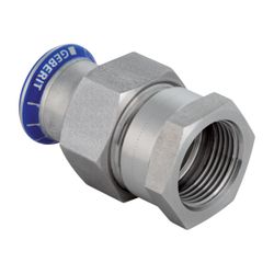 Geberit Mapress Edelstahl Übergangsverschraubung mit Innengewinde, Überwurfmutter aus Cr... GEBERIT-85354 4024723853541 (Abb. 1)