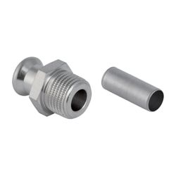 Geberit Mapress Edelflex Set Übergang mit Außengewinde d 12mm, R 1/2″... GEBERIT-31701 4024723317012 (Abb. 1)