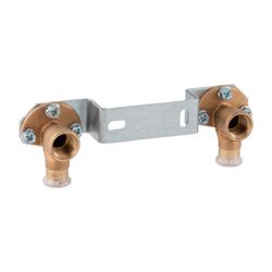 Geberit Mapress Kupfer Anschlusswinkel 90 Grad vormontiert, zweifach, d 15mm, Rp 1/2″, L... GEBERIT-63473 4024723634737 (Abb. 1)