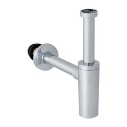 Geberit Tauchrohrsiphon für Waschbecken, Abgang horizontal, d 40mm, Steckdichtung, W... GEBERIT-151025141 4025410051295 (Abb. 1)