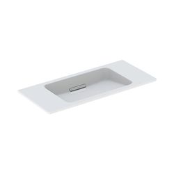 Geberit ONE Waschtisch schwebendes Design Abgang horizontal verk. Ausl., 90x40cm o. ... GEBERIT-500390011 4025410572455 (Abb. 1)
