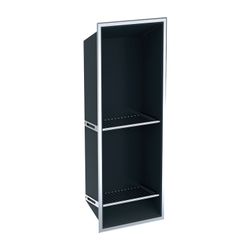Geberit Nischenablagebox mit Einlegeböden Umbragrau/pulverbeschichtet... GEBERIT-154291001 4025416457770 (Abb. 1)
