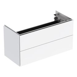 Geberit ONE Unterschrank für Waschtisch, 2 Schubladen, verkürzte Ausladung, 89,5x46,... GEBERIT-500385011 4025410572417 (Abb. 1)