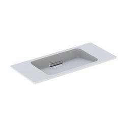 Geberit ONE Waschtisch schwebendes Design Abgang horizontal verk. Ausl., 90x40cm o. ... GEBERIT-500390012 4025410574350 (Abb. 1)
