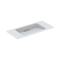Geberit ONE Waschtisch schwebendes Design Abgang horizontal verk. Ausl., 90x40cm o. ... GEBERIT-500390012 4025410574350 (Abb. 1)