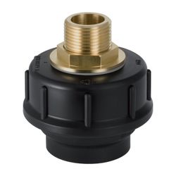 Geberit Übergangsstutzen mit Außengewinde und Verschraubung d 50mm, G 3/4″... GEBERIT-152981001 4025416023746 (Abb. 1)
